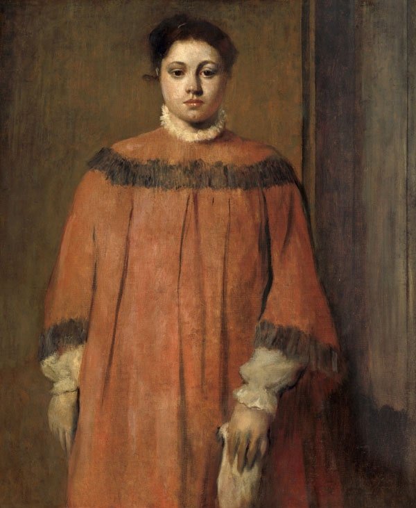 Galeria Plakatu, Plakat, Girl In Red, Edgar Degas, 61x91,5 cm