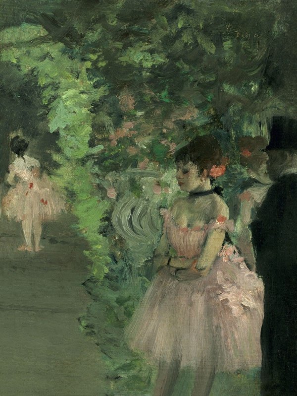 Galeria Plakatu, Plakat, Dancers Backstage, Edgar Degas, 40x50 cm