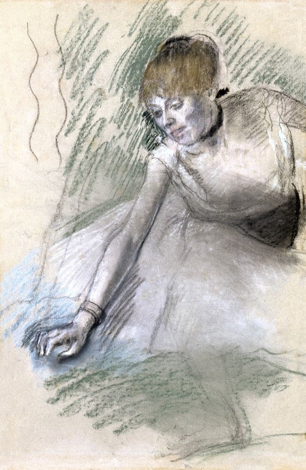 Galeria Plakatu, Plakat, Dancer1880 85, Edgar Degas, 50x70 cm