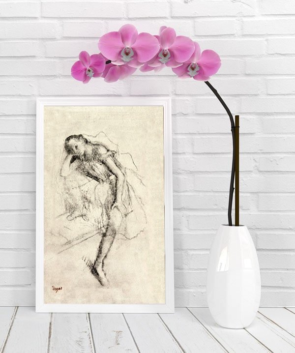 Galeria Plakatu, Plakat, Dancer At Rest Edgar Degas, 70x100 cm