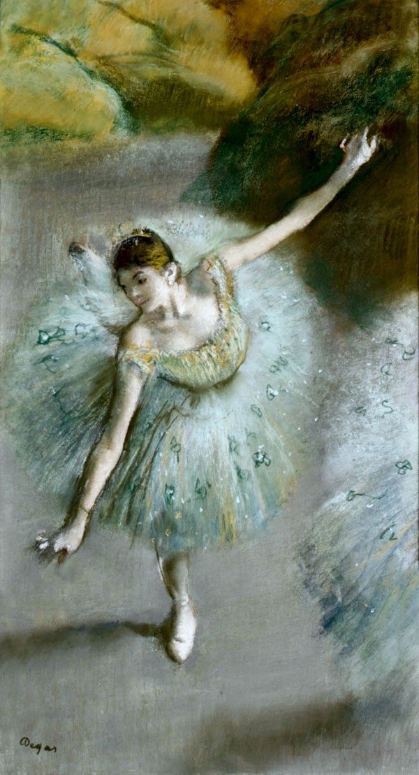 Galeria Plakatu, Plakat, Dancer In Green, Edgar Degas, 40x50 cm