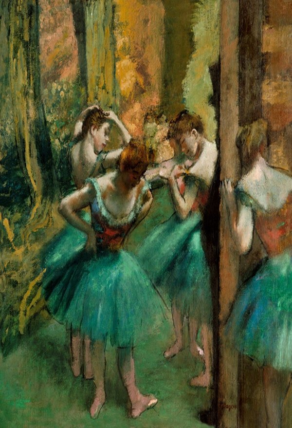 Galeria Plakatu, Plakat, Dancers, Pink And Green, Edgar Degas, 30x40 cm