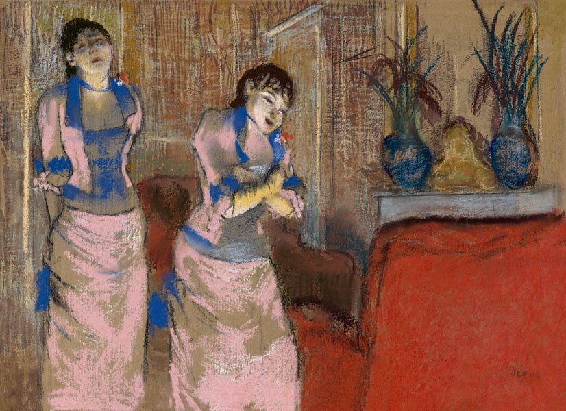 Galeria Plakatu, Plakat, Two Women, Edgar Degas, 30x20 cm