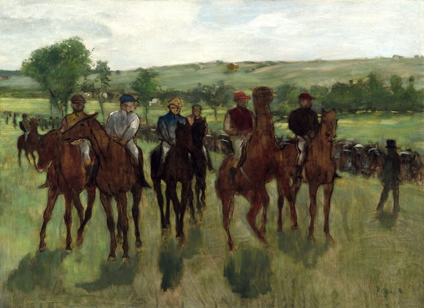 Galeria Plakatu, Plakat, The Riders, Edgar Degas, 70x50 cm