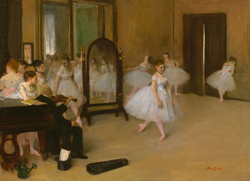 Galeria Plakatu, Plakat, The Dancing Class, Edgar Degas, 50x40 cm