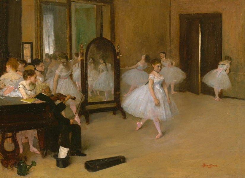 Galeria Plakatu, Plakat, The Dancing Class, Edgar Degas, 100x70 cm