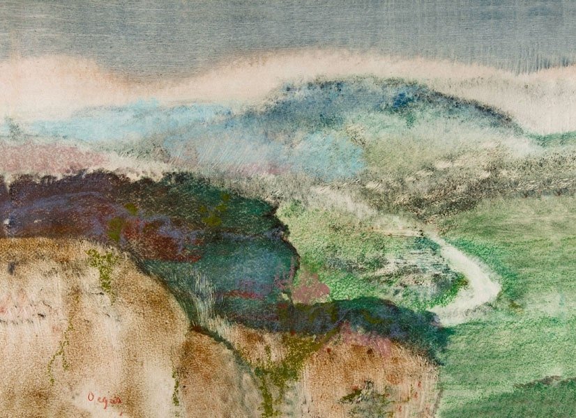 Galeria Plakatu, Plakat, Landscape, Edgar Degas, 50x40 cm