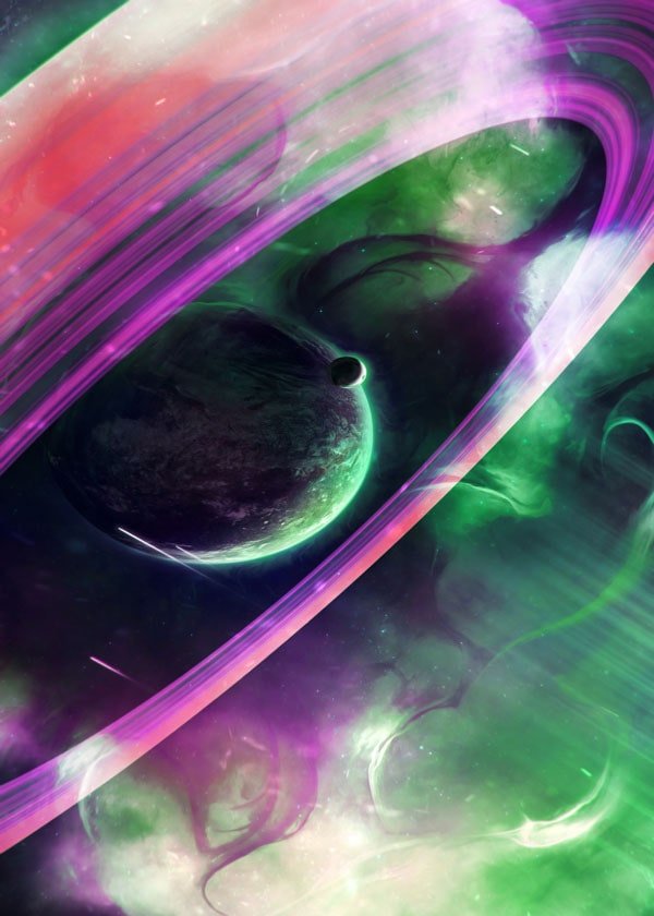 Galeria Plakatu, Plakat, Deep Space, Bartók, 40x60 cm