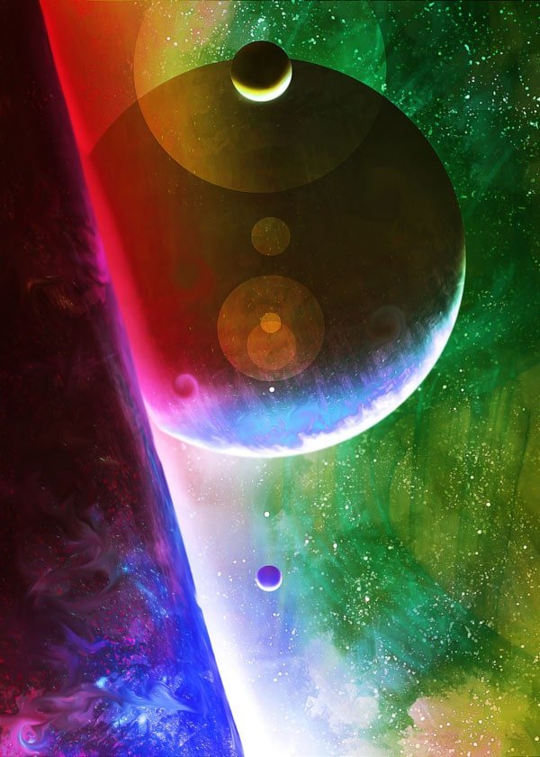 Galeria Plakatu, Plakat, Deep Space, Warhol, 59,4x84,1 cm