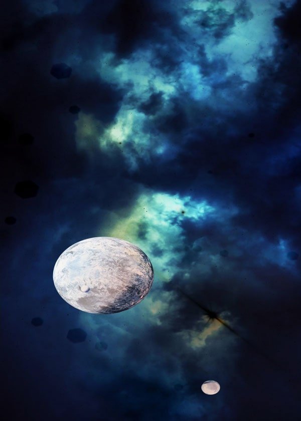 Galeria Plakatu, Plakat, Deep Space, Schönberg, 40x50 cm