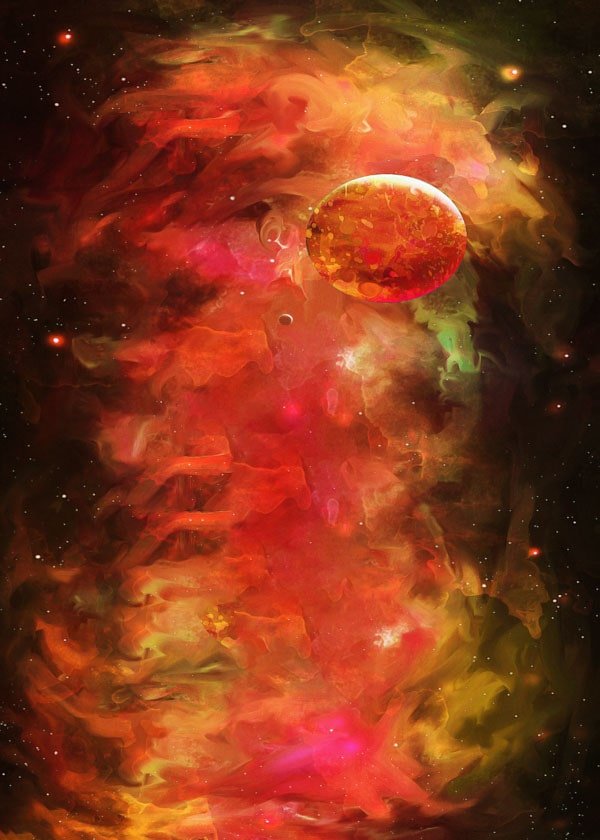Galeria Plakatu, Plakat, Deep Space, Santi, 21x29,7 cm