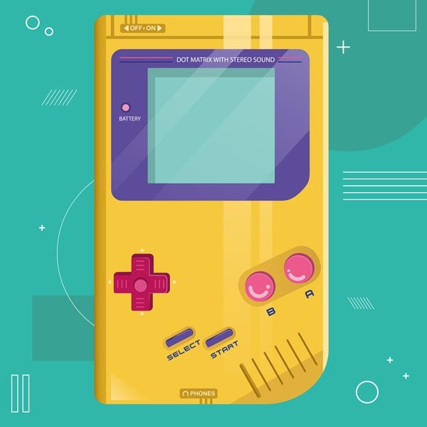 Galeria Plakatu, Plakat, Nintendo Gameboy, 50x70 cm