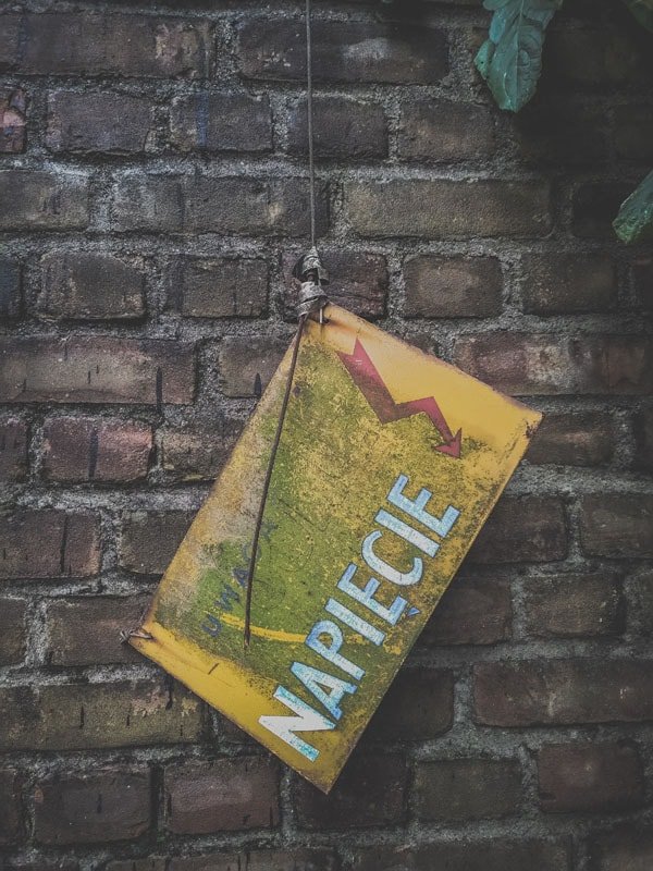 Galeria Plakatu, Plakat, Napięcie, 61x91,5 cm