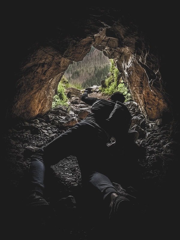 Galeria Plakatu, Plakat, Człowiek W Jaskini, 40x50 cm