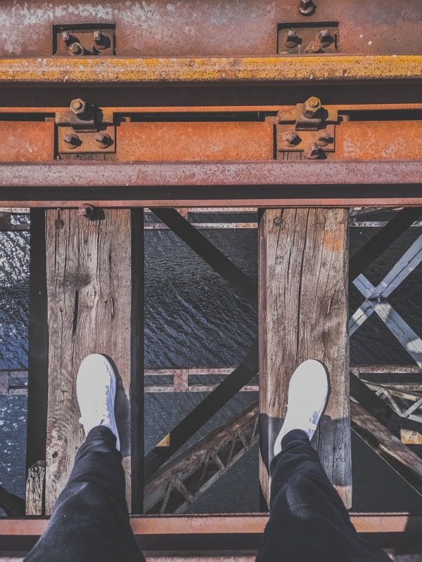 Galeria Plakatu, Plakat, Człowiek Na Moście, 50x70 cm