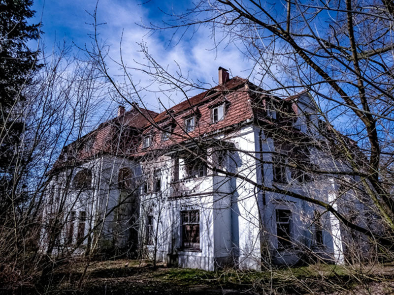 Galeria Plakatu, Plakat, Opuszczony Pałac 4, 100x70 cm