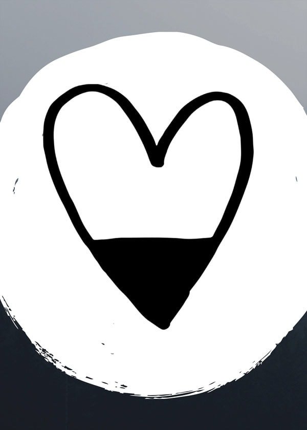 Galeria Plakatu, Plakat, Serce Ii, 50x70 cm