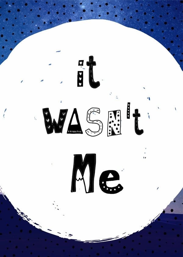 Galeria Plakatu, Plakat, To Nie Ja, 50x70 cm