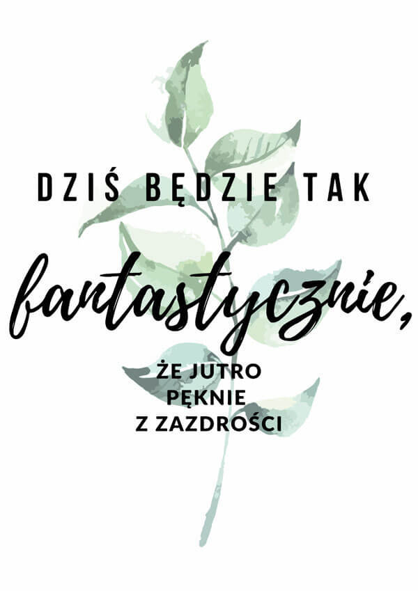 Galeria Plakatu, Plakat, Fantastycznie, 40x50 cm