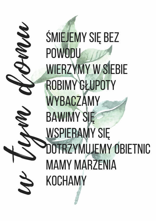 Galeria Plakatu, Plakat, Nasz Dom, 50x70 cm