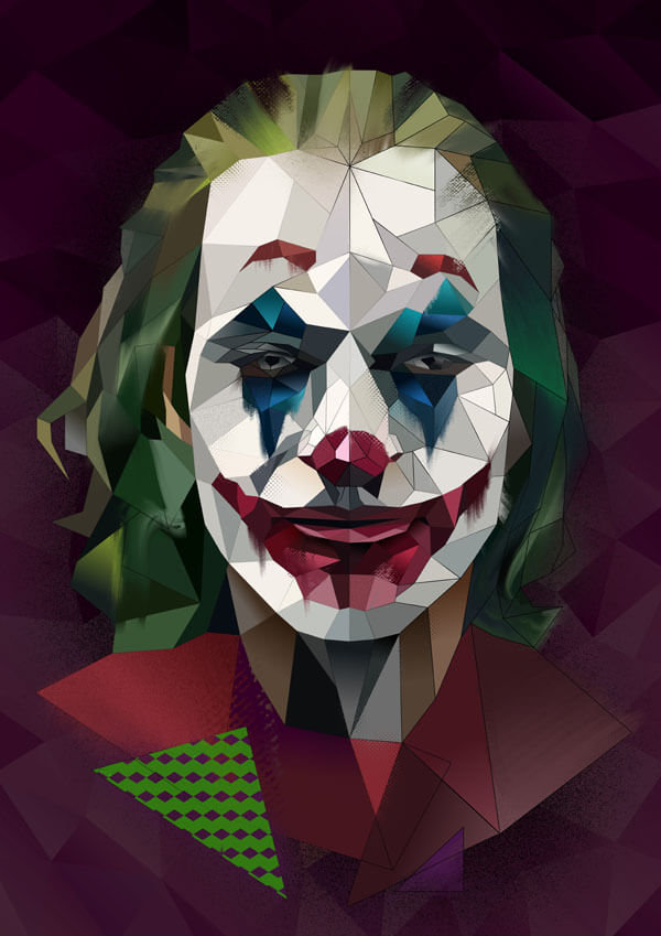 Galeria Plakatu, Joker Ciemne Tło, 50x70 cm