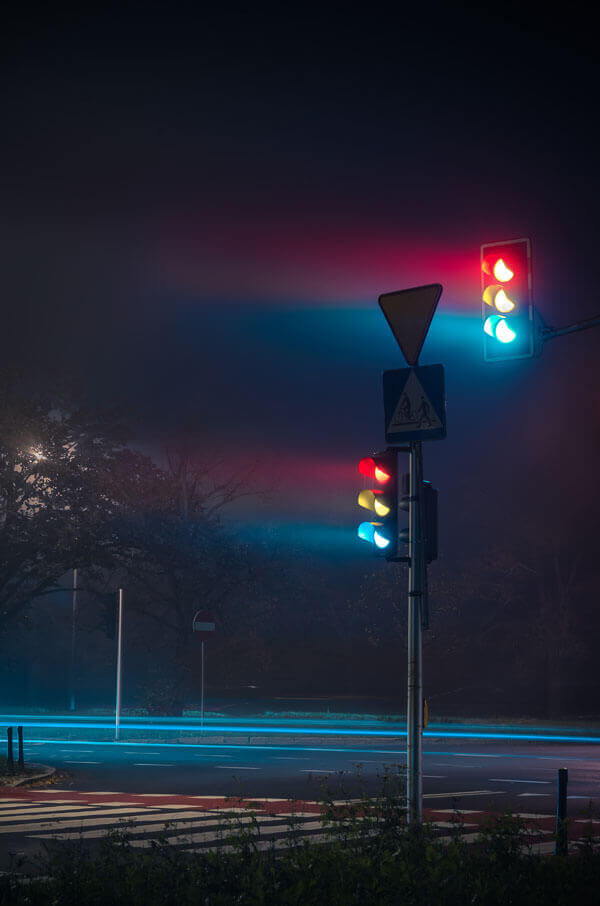 Galeria Plakatu, Plakat, Światła, 50x70 cm