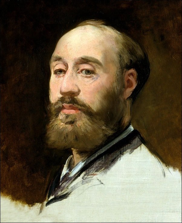 Galeria Plakatu, Head Of Jean Baptiste Faure (1830 1914), Edouard Manet, 61x91,5 cm