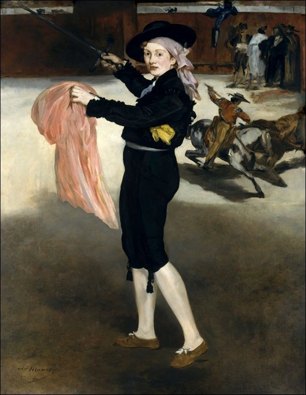 Galeria Plakatu, Mademoiselle V.., Edouard Manet, 61x91,5 cm