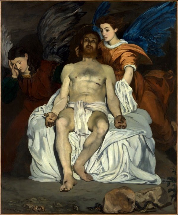 Galeria Plakatu, Plakat, The Dead Christ With Angels, Edouard Manet, 30x40 cm