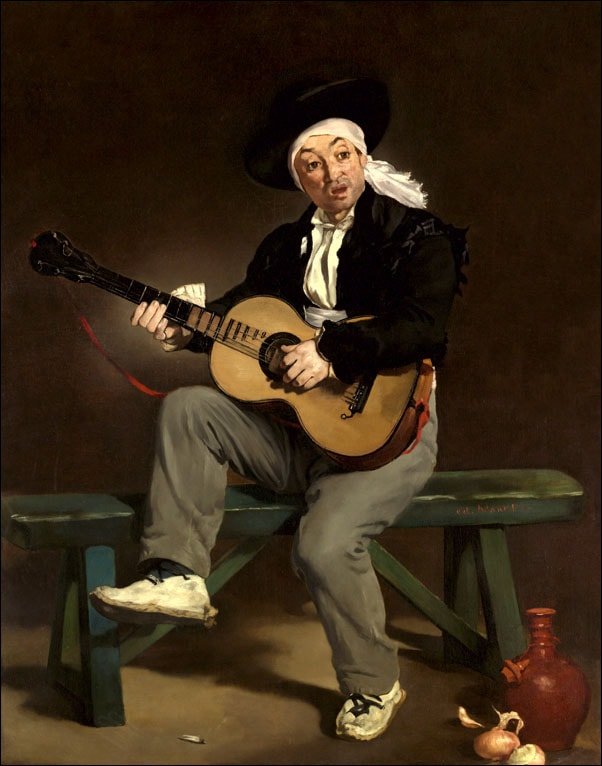 Galeria Plakatu, Plakat, The Spanish Singer, Edouard Manet, 59,4x84,1 cm