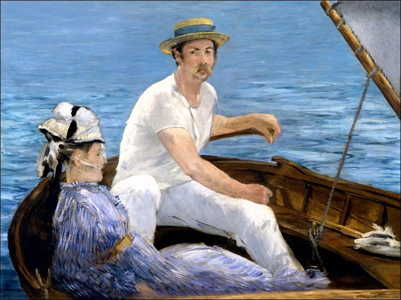 Galeria Plakatu, Boating, Edouard Manet, 100x70 cm