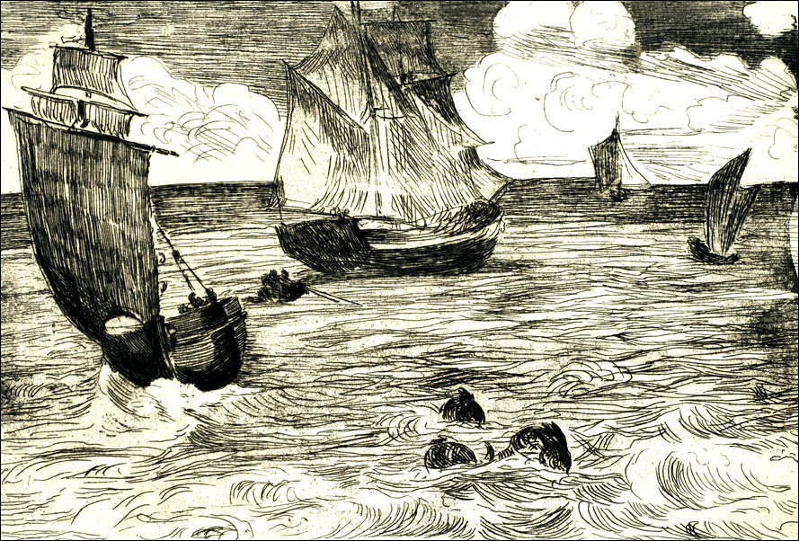 Galeria Plakatu, Marine, Edouard Manet, 70x50 cm