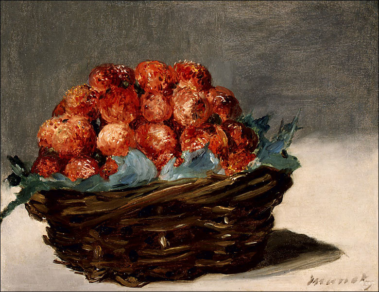 Galeria Plakatu, Plakat, Strawberries, Edouard Manet, 50x40 cm