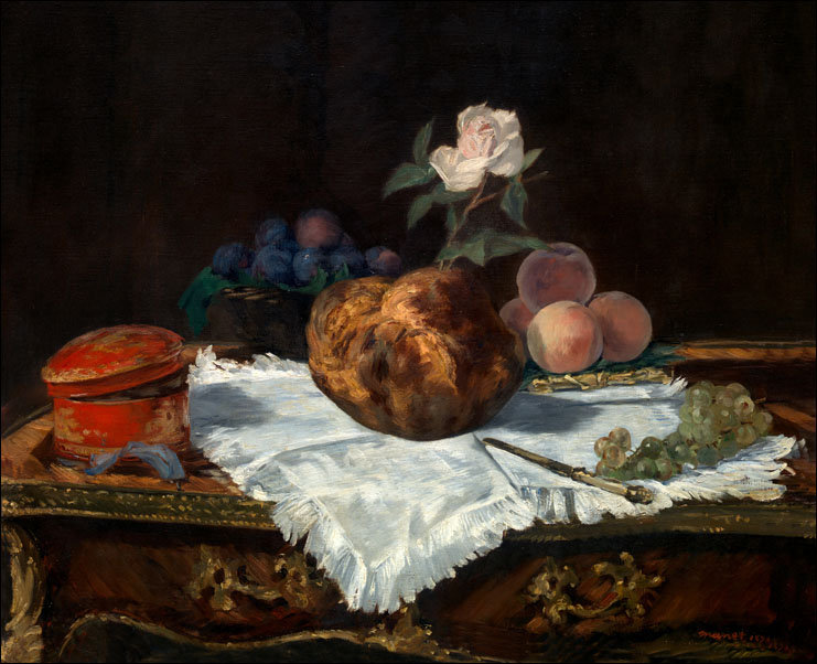 Galeria Plakatu, Plakat, The Brioche, Edouard Manet, 100x70 cm