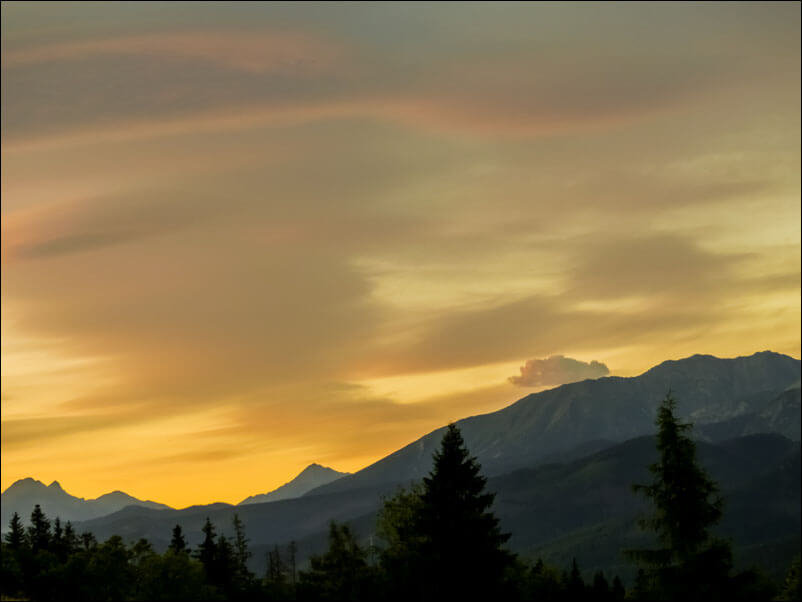 Galeria Plakatu, Plakat, Widok Na Góry Iv, 40x30 cm