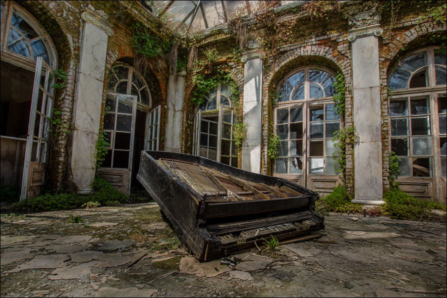 Galeria Plakatu, Pałac Z Fortepianem, 70x50 cm