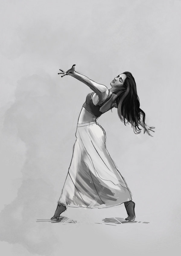 Galeria Plakatu, Plakat, Tancerka, 30x40 cm