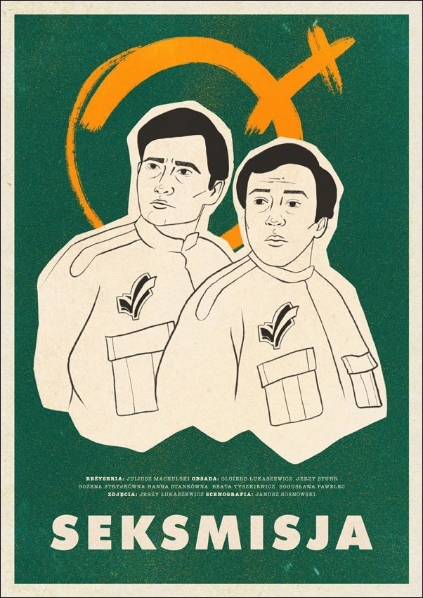 Galeria Plakatu, Plakat, Seksmisja, 30x40 cm