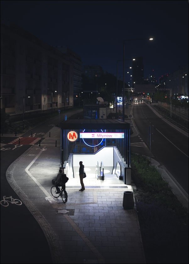 Galeria Plakatu, Plakat, Młynów II, 50x70 cm