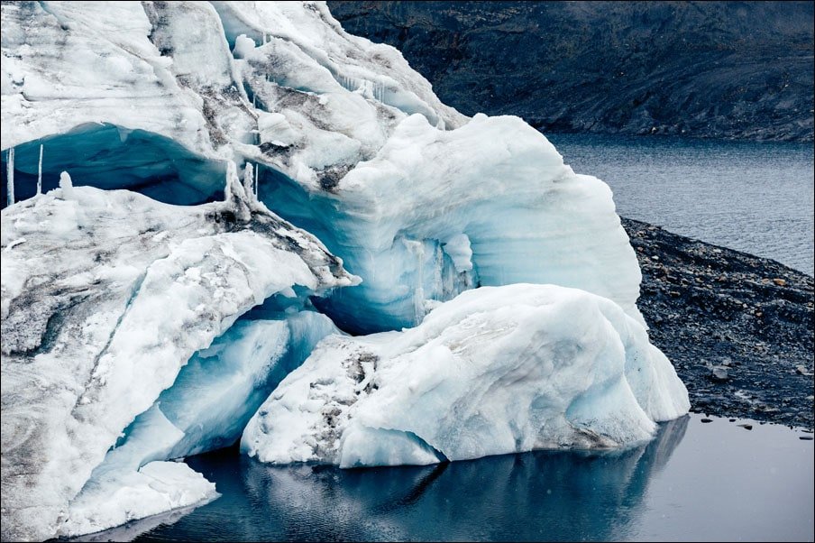 Galeria Plakatu, Plakat, Czoło Lodowca Pastoruri, 70x50 cm