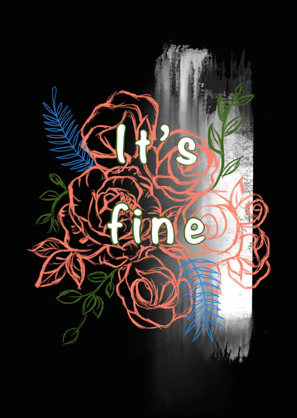 Galeria Plakatu, Plakat, It&Rsquo;S Fine, 70x100 cm