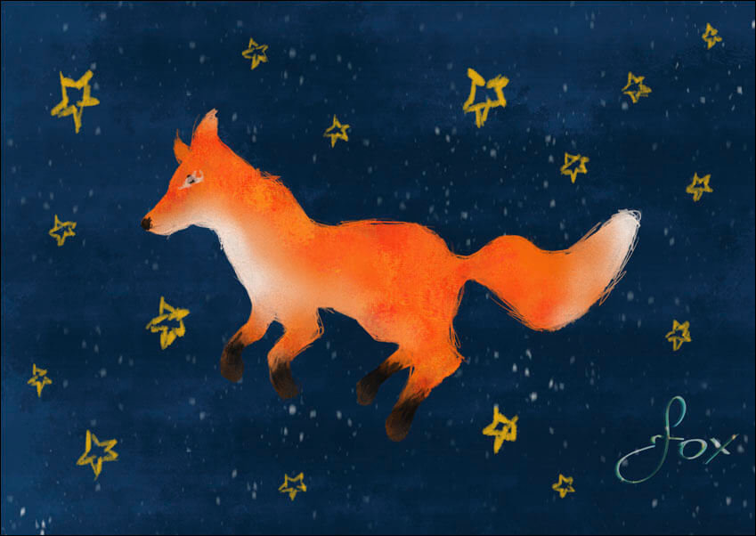 Galeria Plakatu, Plakat, Gwiezdny Lis, 70x50 cm