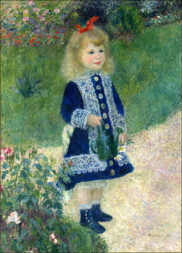 Galeria Plakatu, Plakat, A Girl With A Watering Can, Auguste Renoir, 61x91,5 cm
