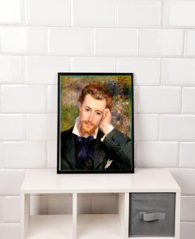 Galeria Plakatu, Plakat, Eugène Murer (Hyacinthe Eugène Meunier, 1841–1906), Auguste Renoir, 40x50 cm