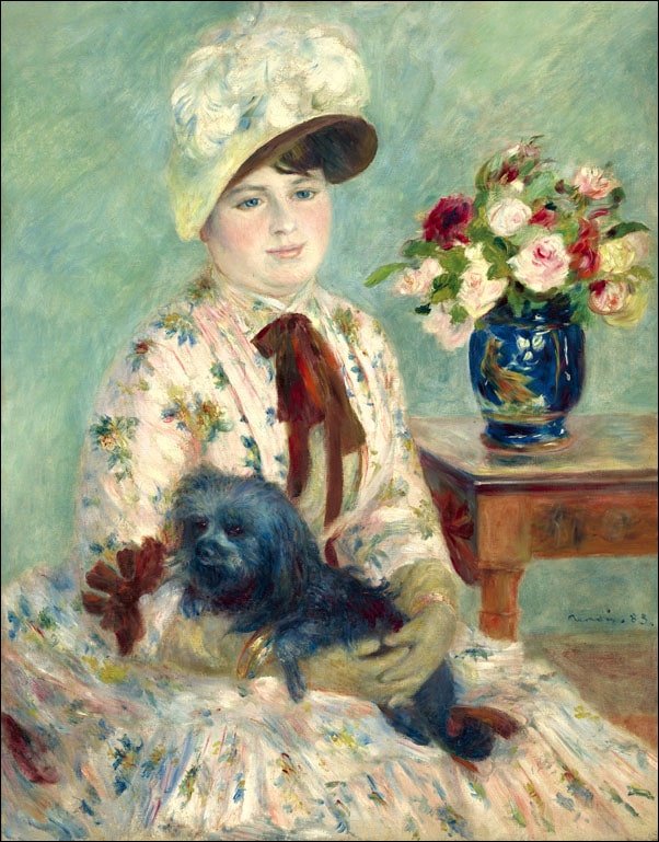 Galeria Plakatu, Plakat, Mlle Charlotte Berthier, Auguste Renoir, 70x100 cm
