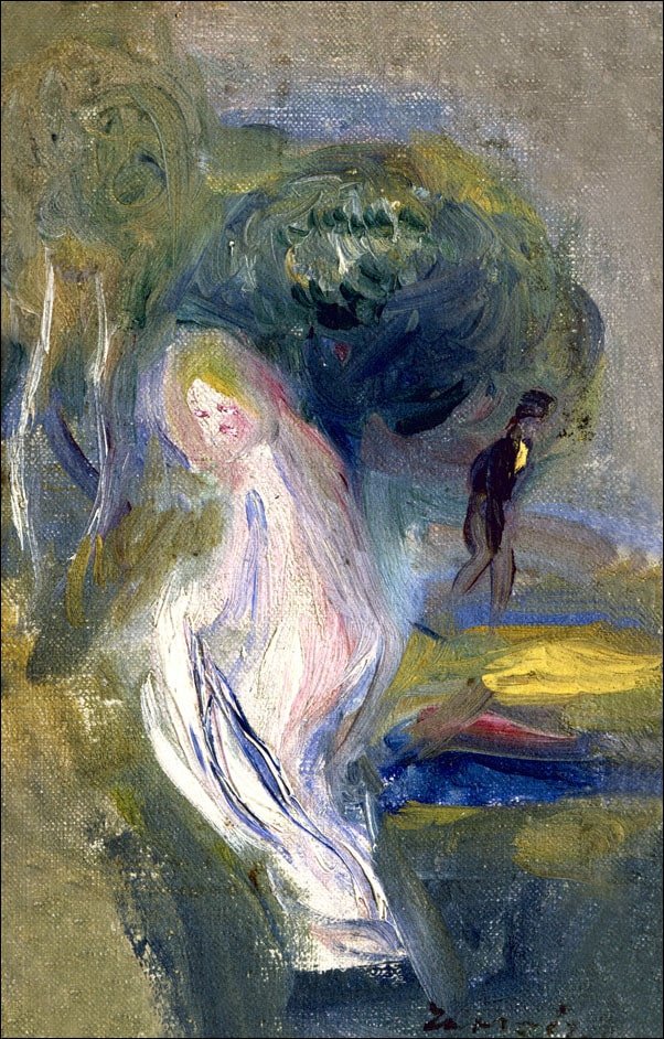 Galeria Plakatu, Plakat, Nude With Figure In Background, Auguste Renoir, 61x91,5 cm