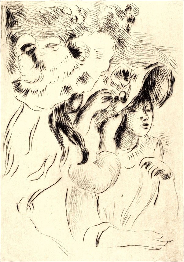 Galeria Plakatu, Plakat, The Hat Pin, Auguste Renoir, 61x91,5 cm