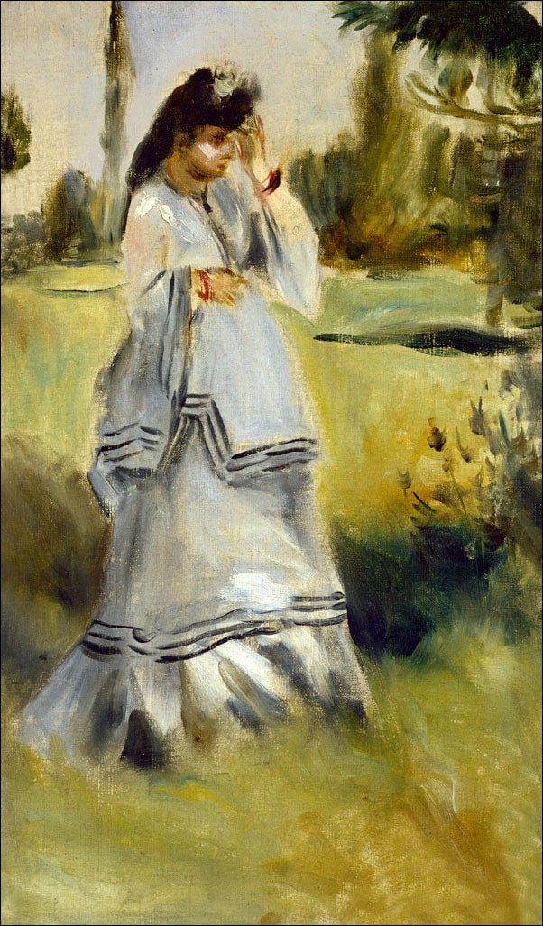 Galeria Plakatu, Plakat, Woman In A Park, Auguste Renoir, 50x70 cm