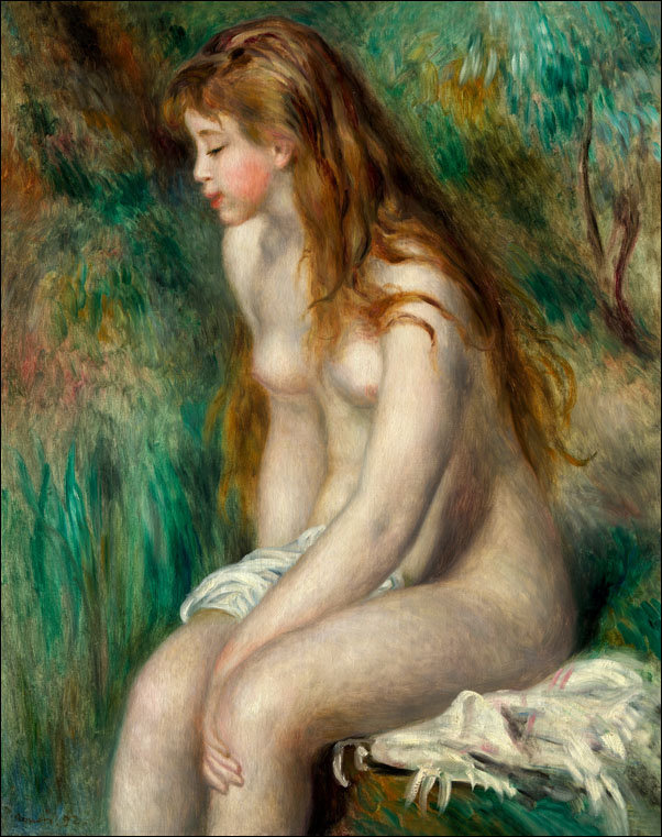 Galeria Plakatu, Plakat, Young Girl Bathing, Auguste Renoir, 29,7x42 cm