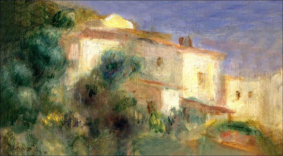 Galeria Plakatu, Plakat, Maison De La Poste, Cagnes, Auguste Renoir, 70x50 cm